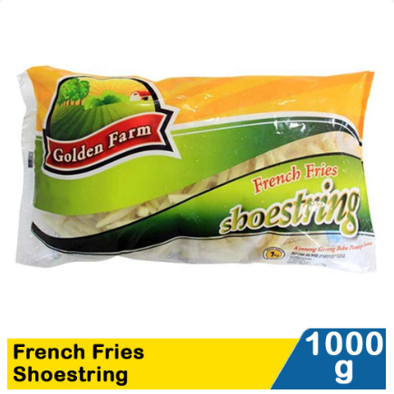 

DMD Golden Farm French Fries Shoestring Kentang 1Kg