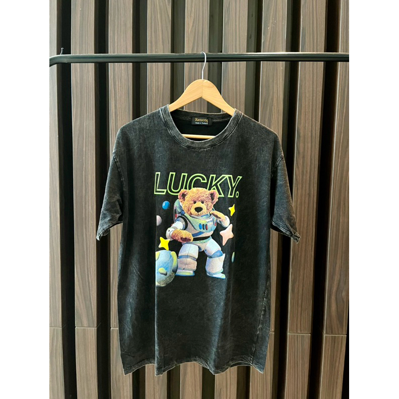 Kaos Washed Oversize Teddy Bear