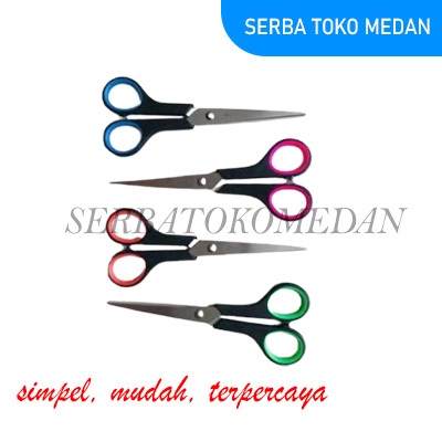 

Gunting Kecil Stainless Kertas 16CM Ergonomis Serbaguna