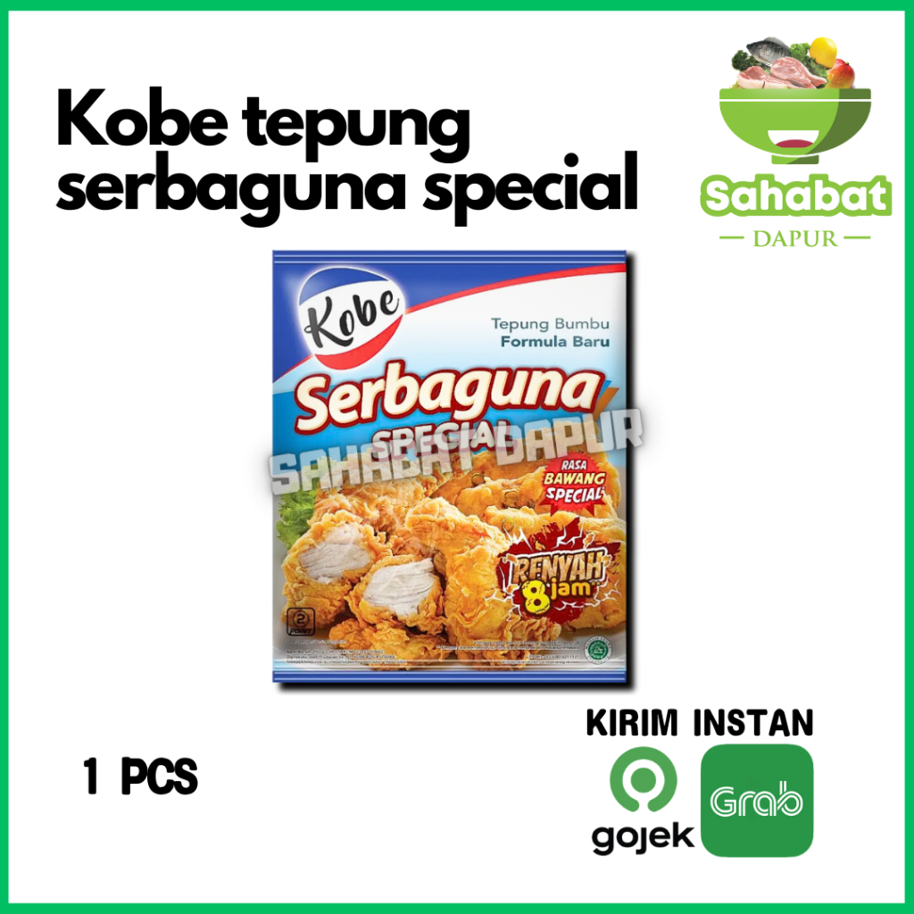 

Kobe Tepung Bumbu Serbaguna Special 70gr