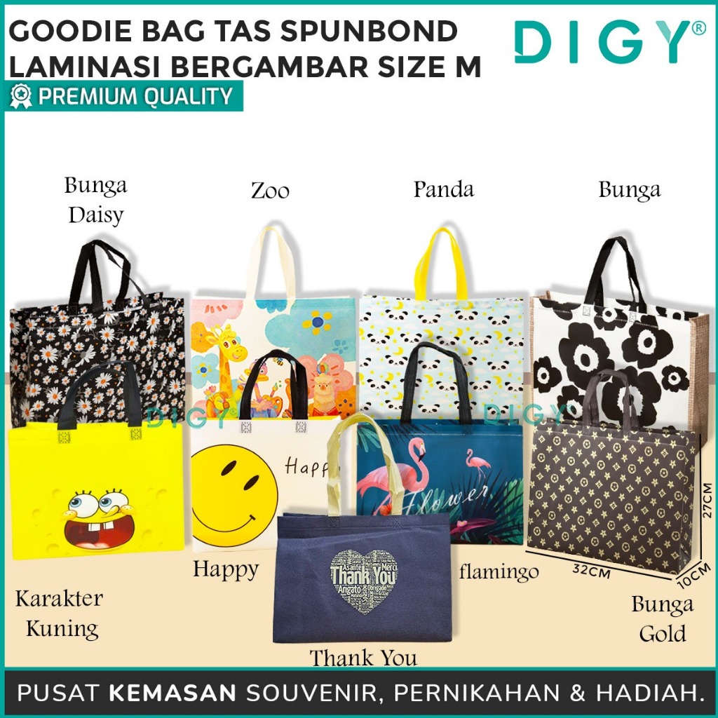 

Premium Goodie Bag Kantong Hampers / laminasi motif mix goodiebag ulang tahun / Shopping bag Besar tas ultah souvenir / paperbag Kain Motif Jumbo Premium Kantong Go Green Tas Belanja Tas Hampers Kantong Bingkisan