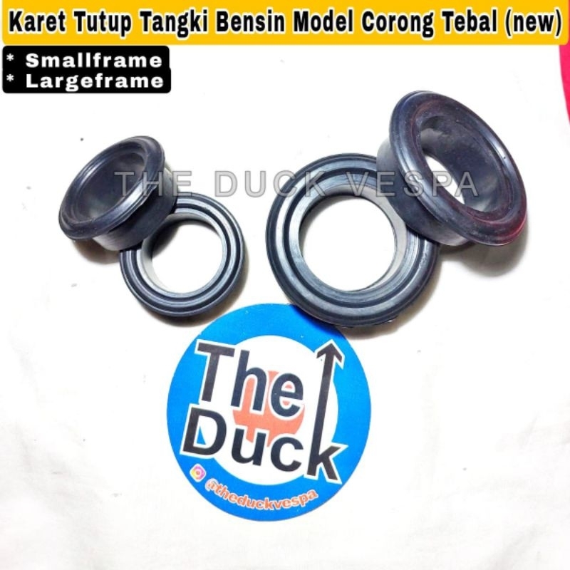 Karet Tutup Tangki Kuping Corong Vespa Largeframe Smallframe VBB VNB VGLB Kongo Super Sprint S PTS S