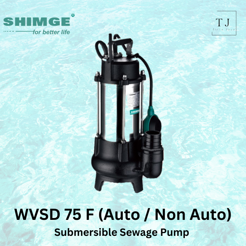 Pompa Celup SHIMGE WVSD 75 F 1 HP 2 INCH Submersible Pump