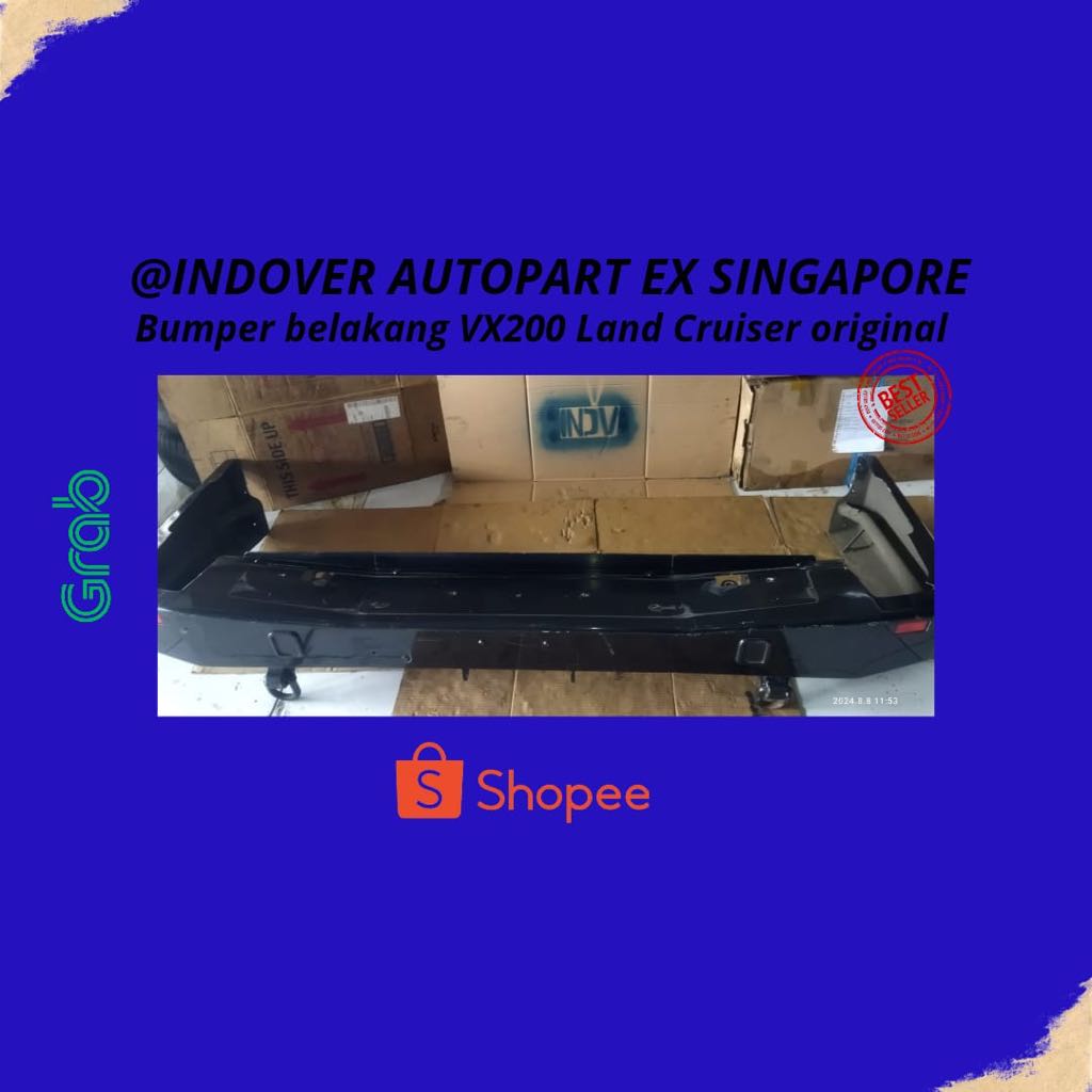 BUMPER BELAKANG VX200 LAND CRUISER ORIGINAL