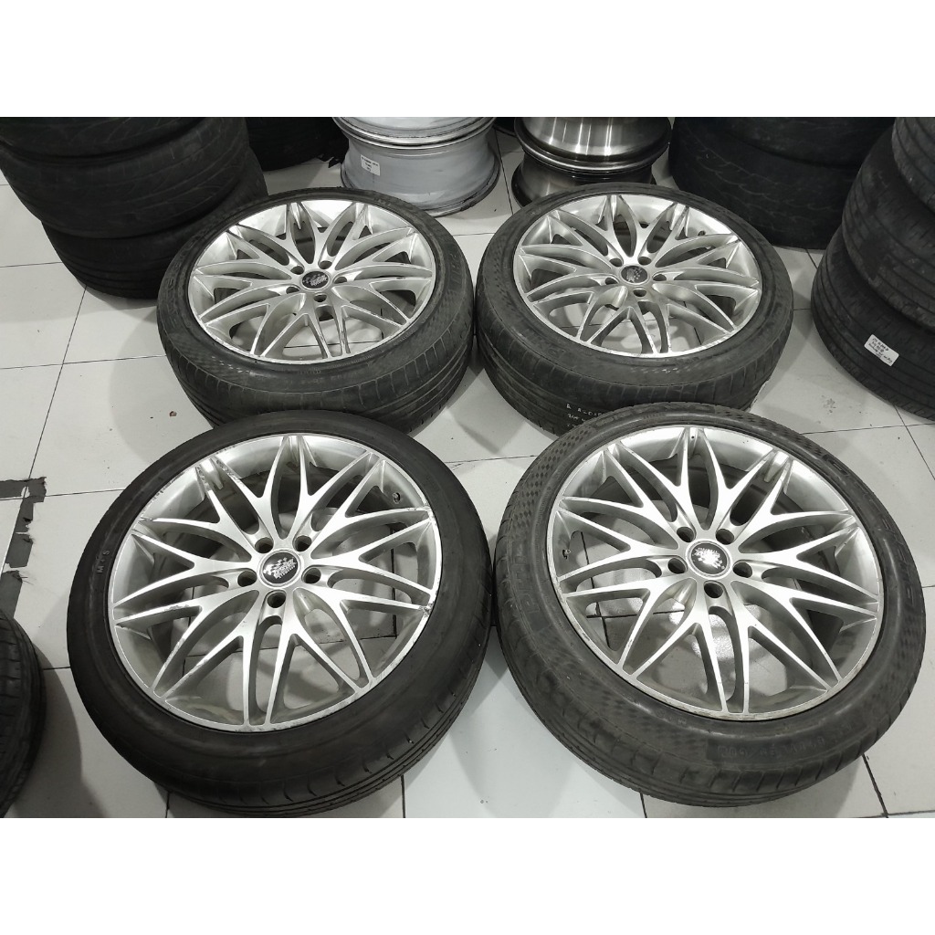 Velg Mobil Ring 20 Lebar 8,5 SSW Pcd 5x114,3 Murah R20 Ban Bonus Semarang