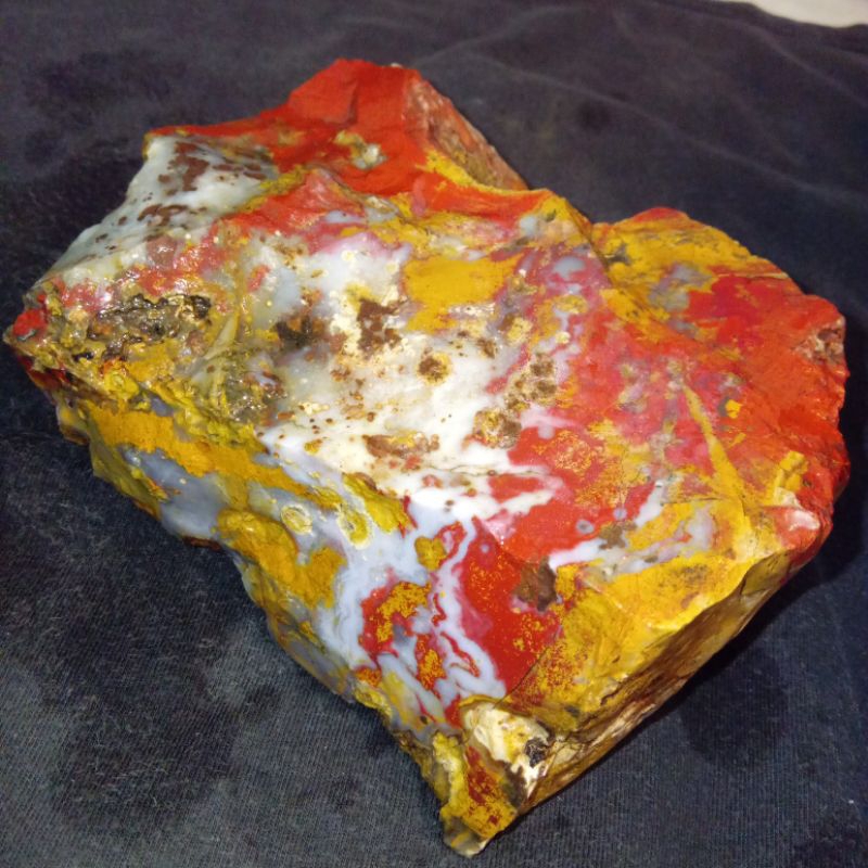 Original Bahan Batu Lawas Pancawarna Garut Edong Premium Warna Cerah Top Quality