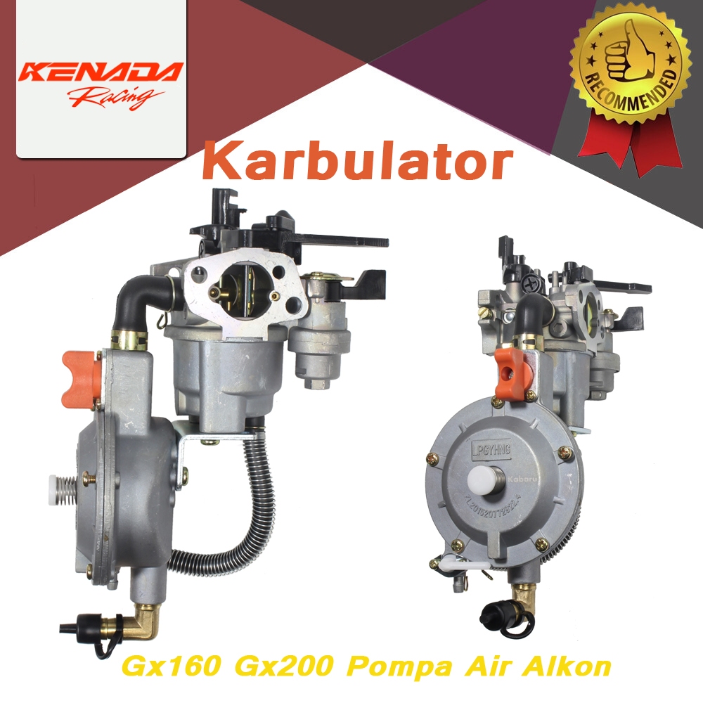 Karburator Gas LPG Karburator Converter To LPG GX160 GX200 Untuk Rubahan Mesin Pompa Air Genset