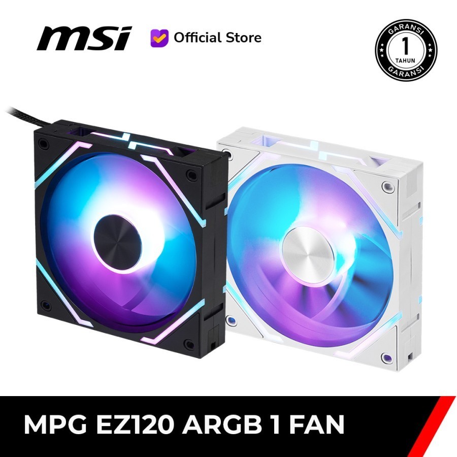 MSI MPG EZ120 ARGB Cooler Fan Case (1 Fan)