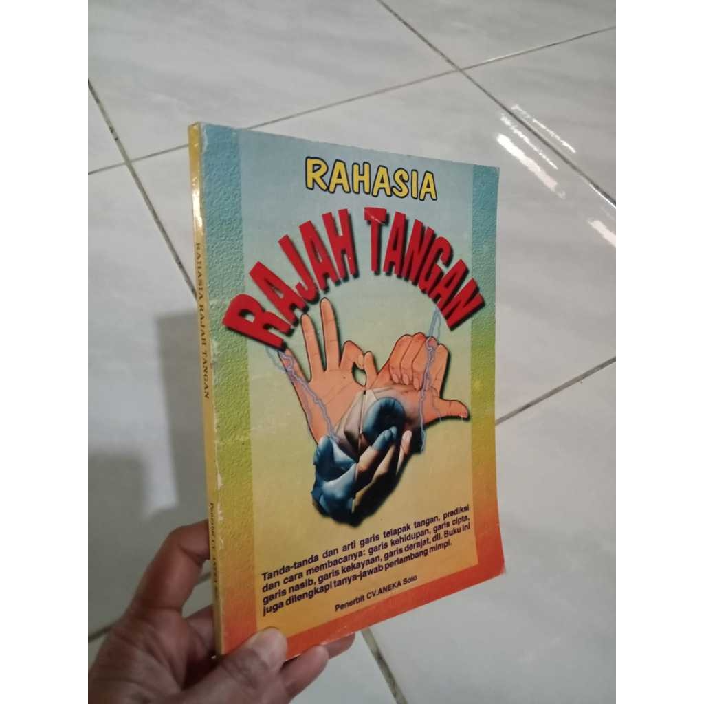 Rahasia Garis (Rajah) Tangan by Wiyoto Krido Sanyoto