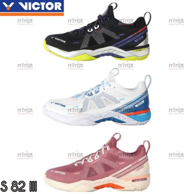 Sepatu Badminton VICTOR S82 III / S-82III / S 82 III Original