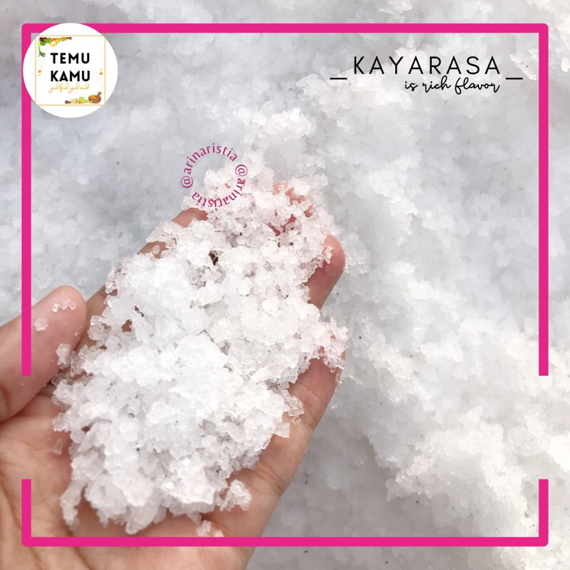 

Organic Sea Salt - Garam Laut Organik Mirit by KAYARASA