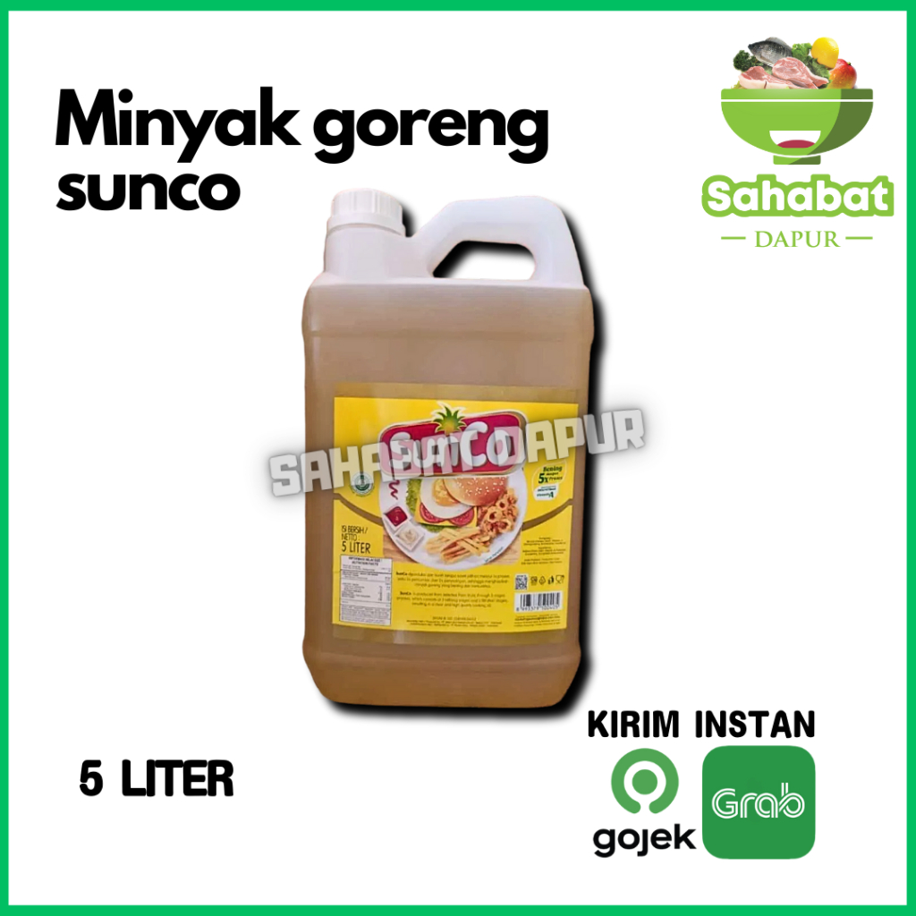 

Minyak Sunco Minyak Goreng 5liter Minyak Drigen - Sahabatdapur