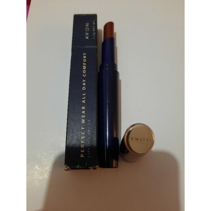 lipstik perfect wear all day comfort Best brown 801 merk avon harga keluar batam