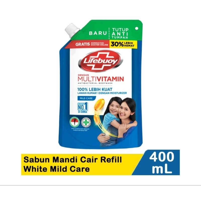 Lifebuoy Sabun Mandi Cair 400 ml / Lifebuoy Sabun Cair / Sabun Mandi Cair Lifebuoy