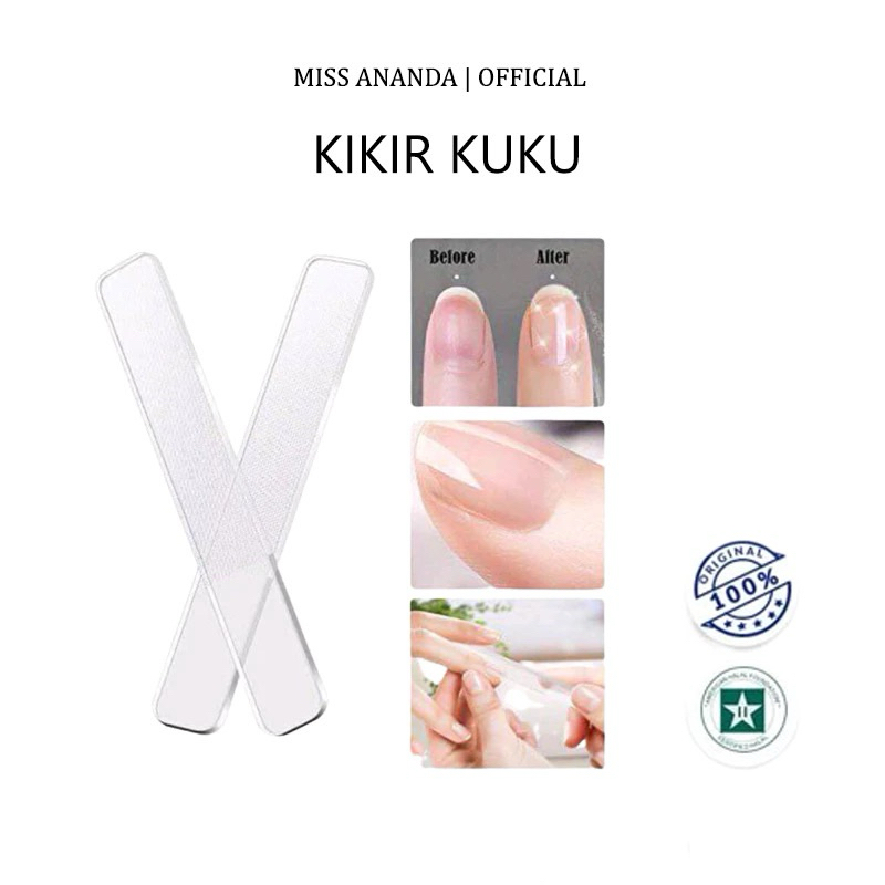 Kikir kuku mengkilat menicure pedicure