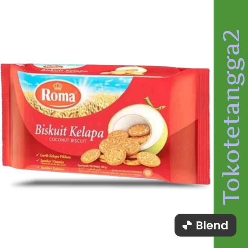 

(TG) Roma Kelapa 300gr Biskuit Keluarga Renyah