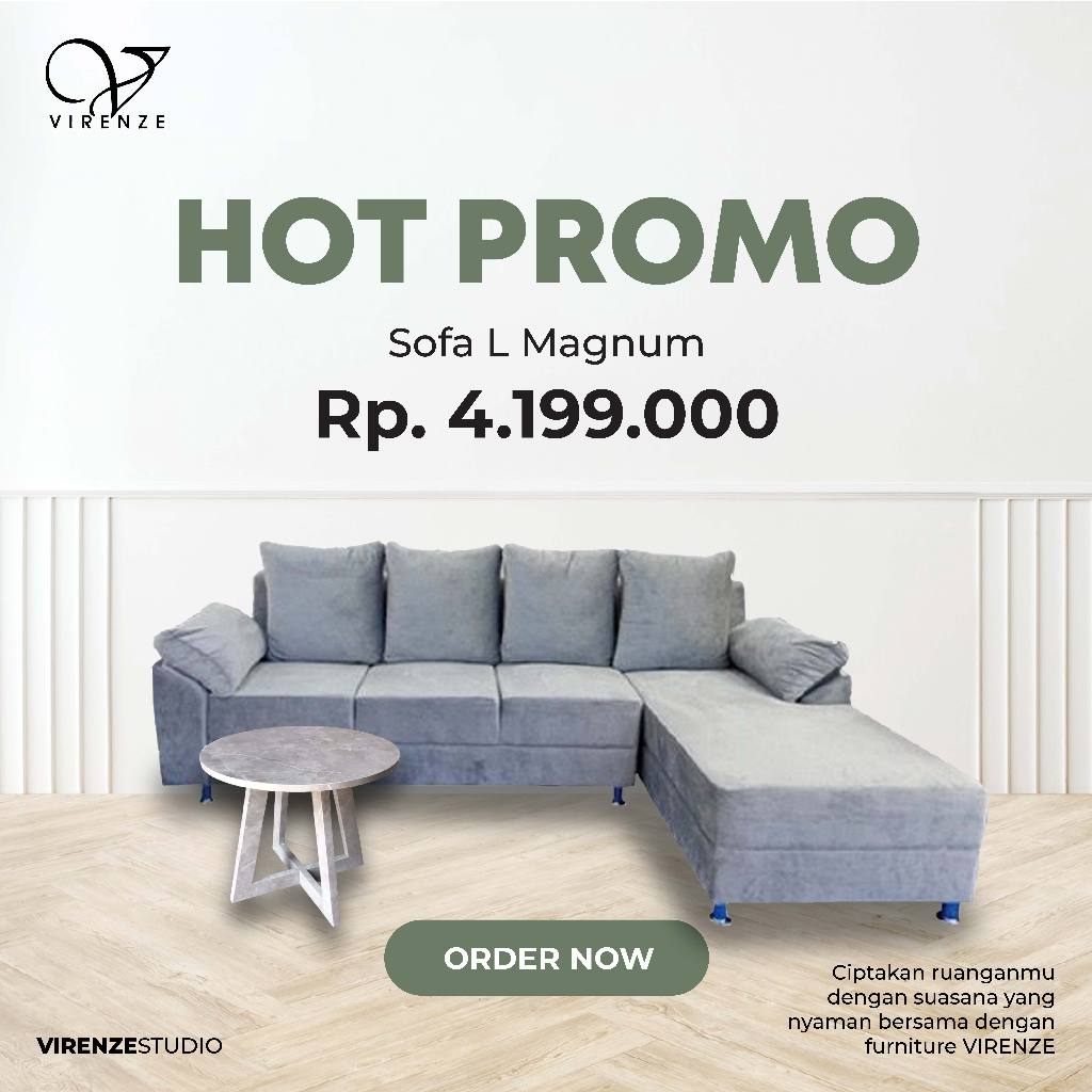 Sofa L Magnum Sofa Minimalis Jateng Semarang Solo Jatim Ngawi Madiun Yogya Sleman Bantul dan sekitar