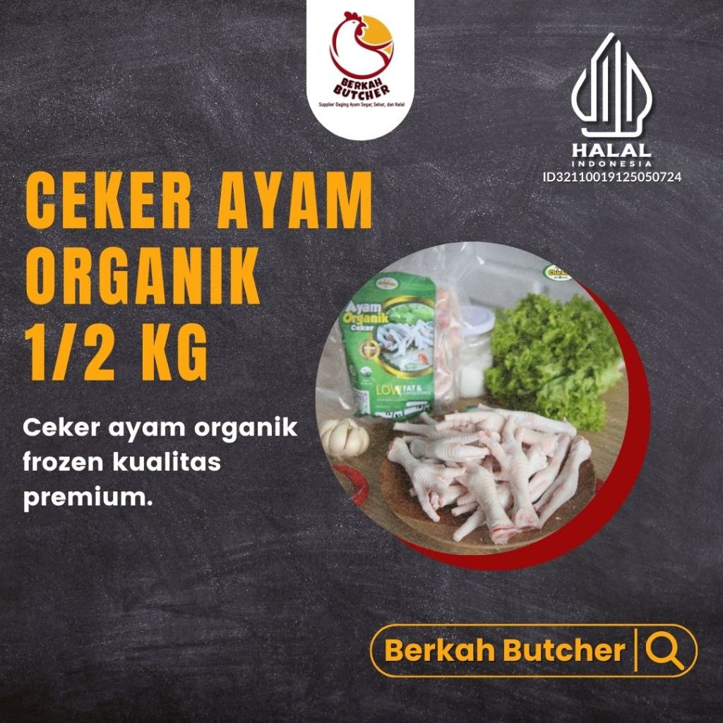 

Ceker Ayam Organik - Berkah Butcher