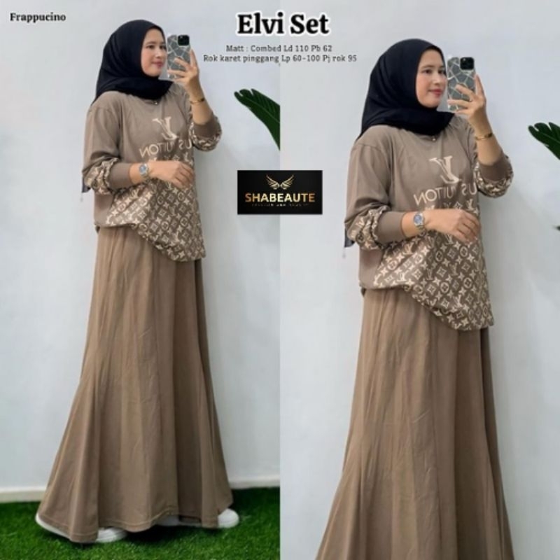 SHABEAUTE - ELVI SET | GAMIS SET | GAMIS ONE SET | BAJU SETELAN | GAMIS ARAB | DRESS MUSLIM | GAMIS 