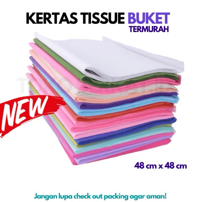 

Kertas Tissue Buket / Bouquet tissue Flower