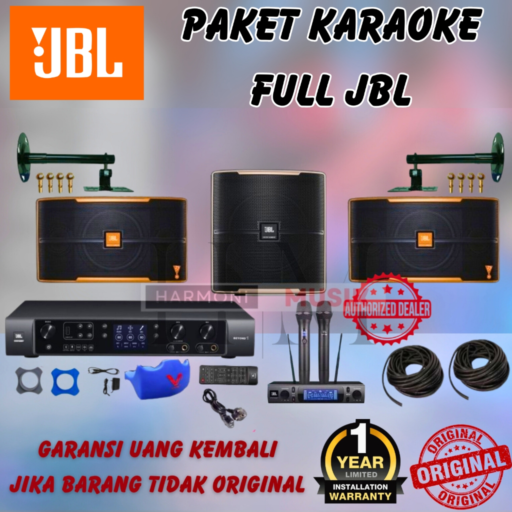 Paket Sound system Karaoke JBL PASION 10 - Karaoke JBL ORIGINAL - GARANSI RESMI 1 TAHUN