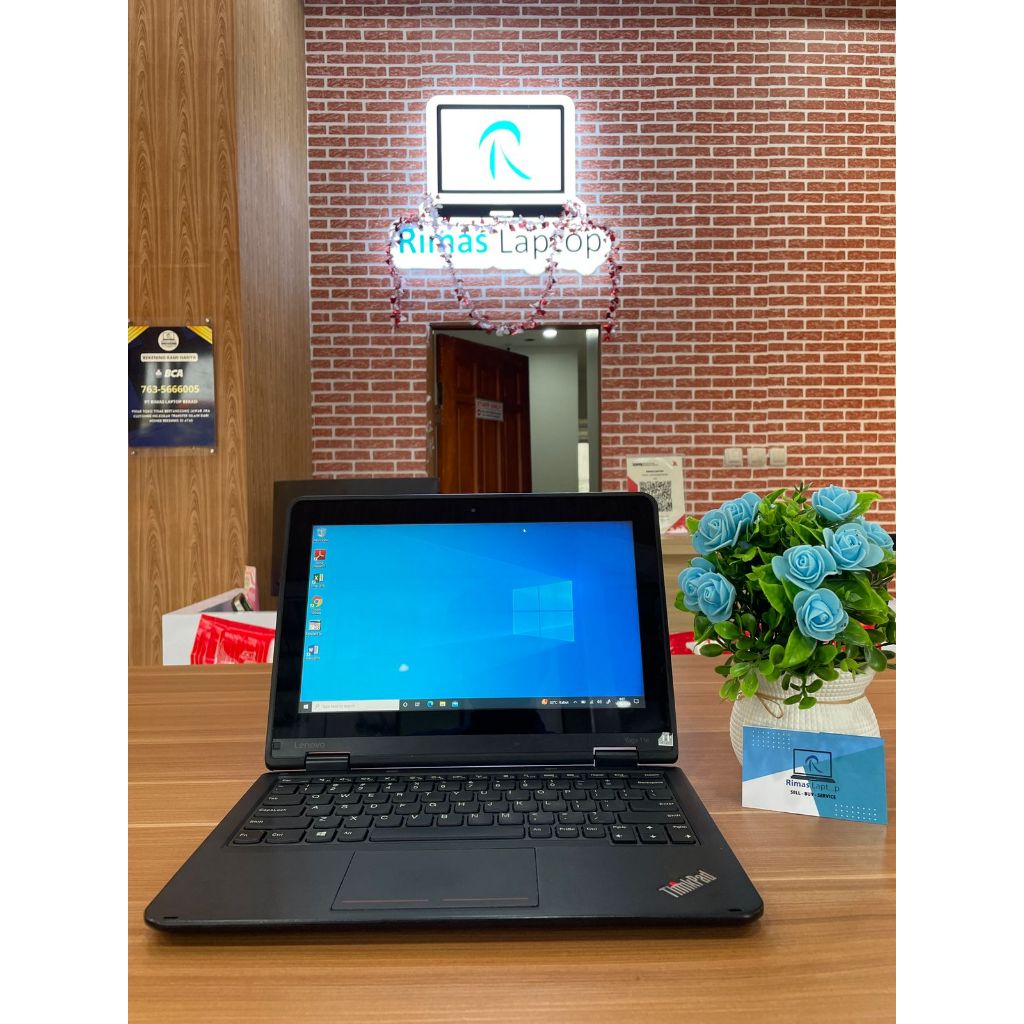 LENOVO YOGA 11E TOUCHSCREEN RAM 4 GB SSD 128 GB |BEKAS/SECOND