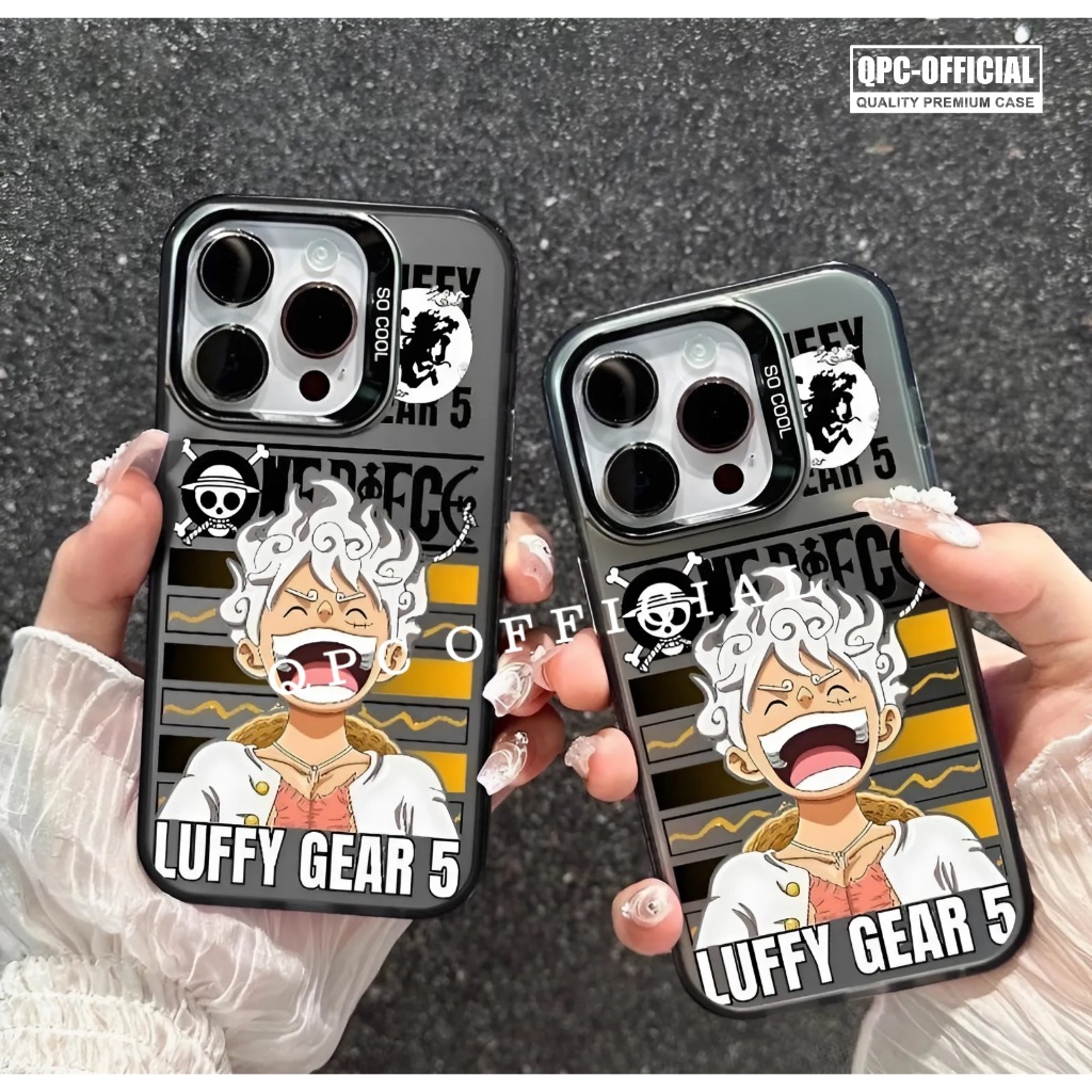 Case IMD Hologram Case The North Face / Softcase One Piece Luffy Gear 5 for Iphone 11 Iphone 11 pro 
