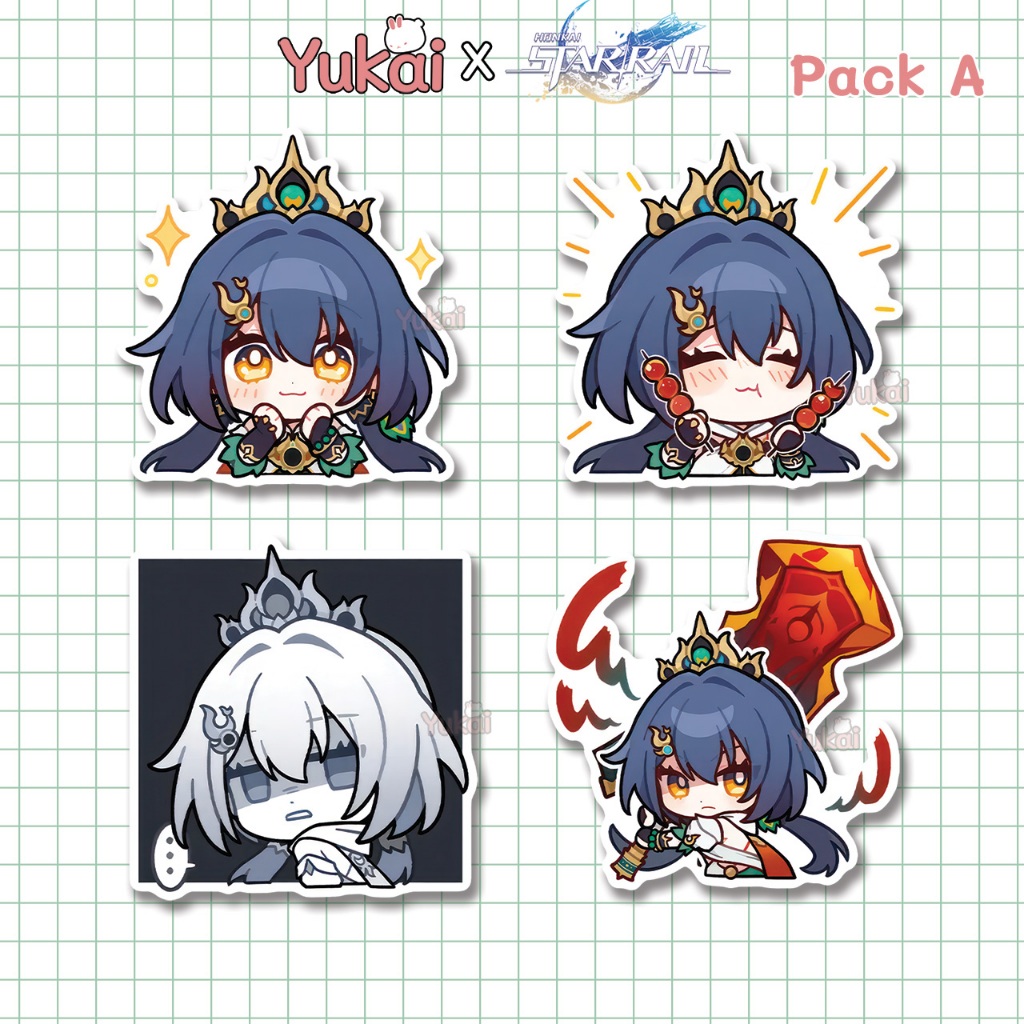 

Stiker Pack Yunli Honkai Star Rail (HSR) Premium, Sticker Anime Waterproof