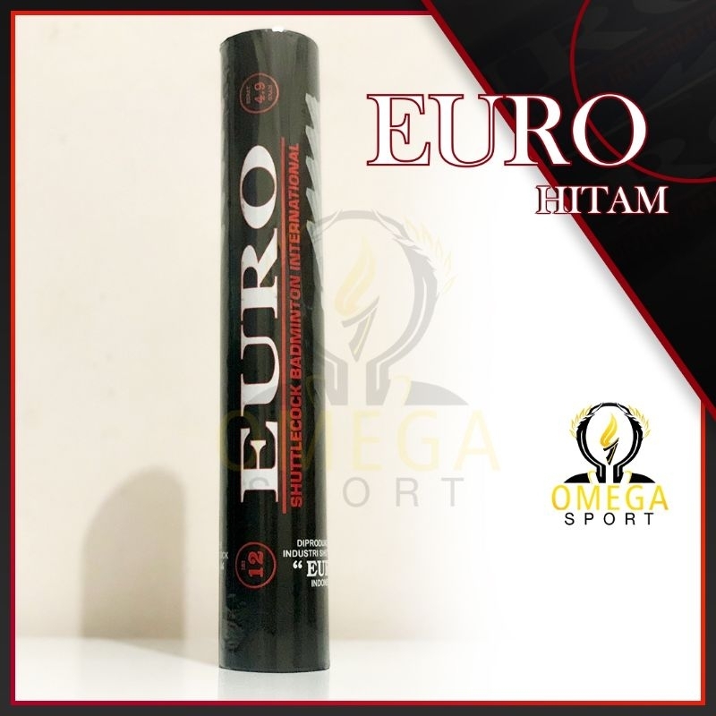 Euro Hitam Shuttlecock
