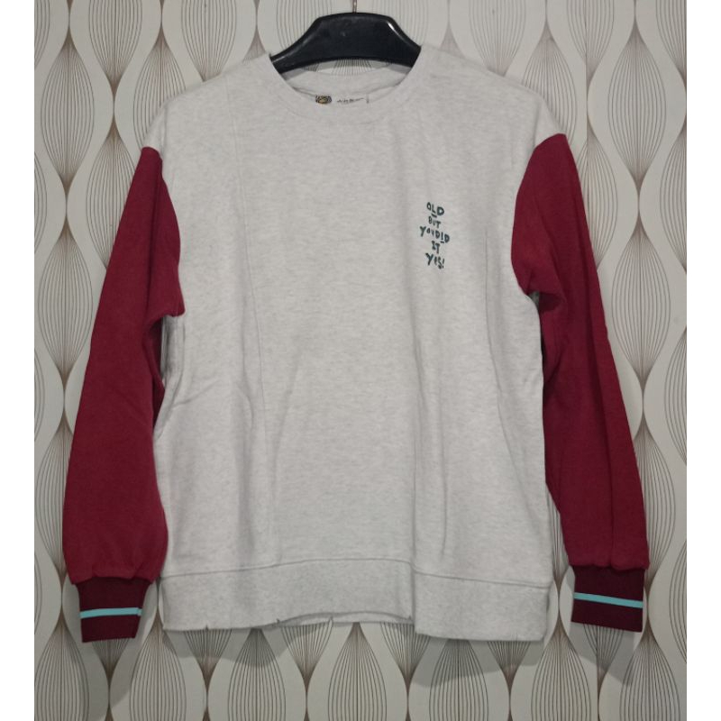 Crewneck 2 Warna Backprint Mind Bridge