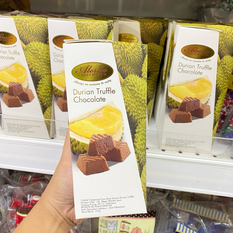 

Alessio Cioccolato Truffle Chocolate 150 gr / Durian chocolate alessio