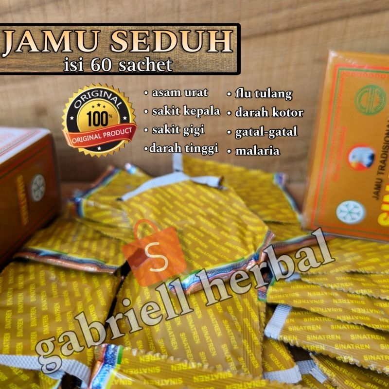 

JAMU TRADISIONAL ISI 60 SASET SEDUH