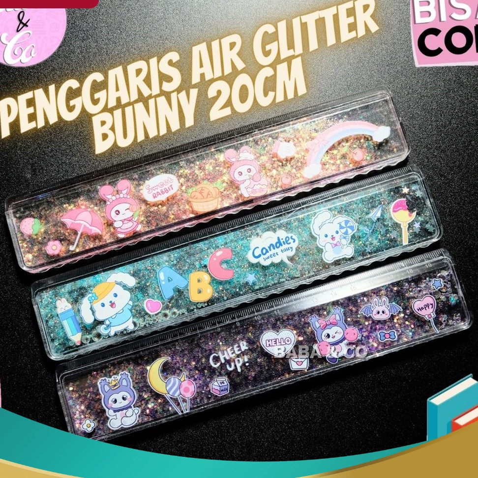 

TERMURAH PENGGARIS LUCU UNIK MURAH PENGGARIS AIR GLITTER BUNNY 2cm KELINCI GLITTER AIR UNIK PERNGGARIS GLITTER AIR BUNNY