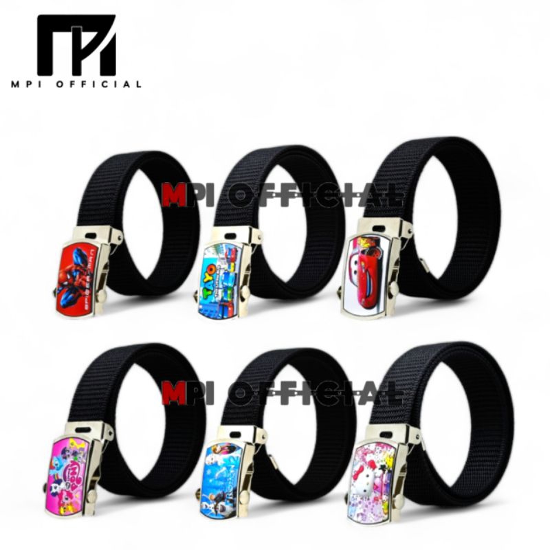 Ikat Pinggang Anak TK/PAUD Laki Laki Dan Perempuan Gesper Anak Sabuk Anak TK PAUD Gambar