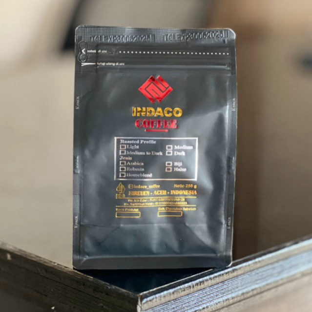 

KOPI INDACO ARABICA ESPRESSO 250 gr