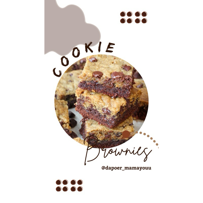 

Coorownies (cookie+brownies)