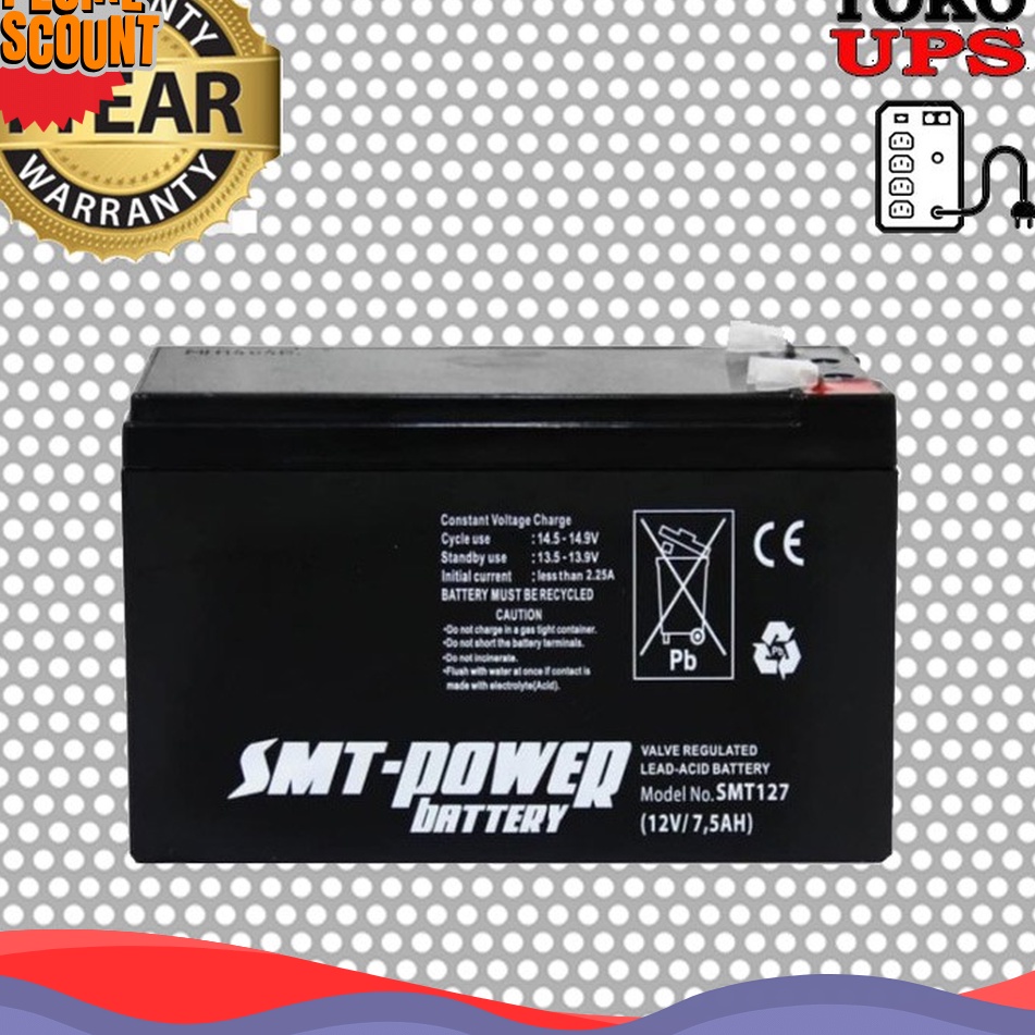 MAKSIMAL UPS UPS VRLA 12V 75Ah SMT