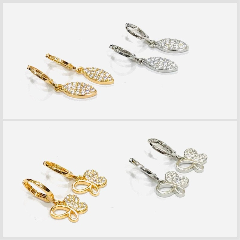 Anting juntai simple Anting wanita dewasa Xuping
