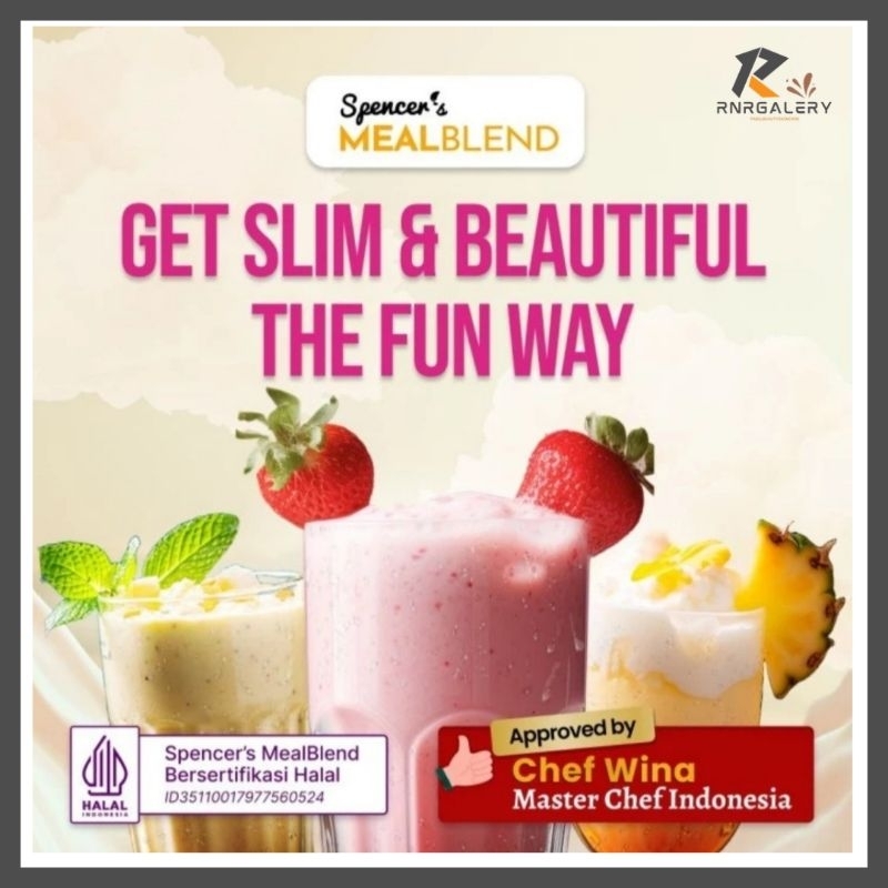 

Spencer's MealBlend - Meal Blend Replacement Diet Sehat Rendah Kalori