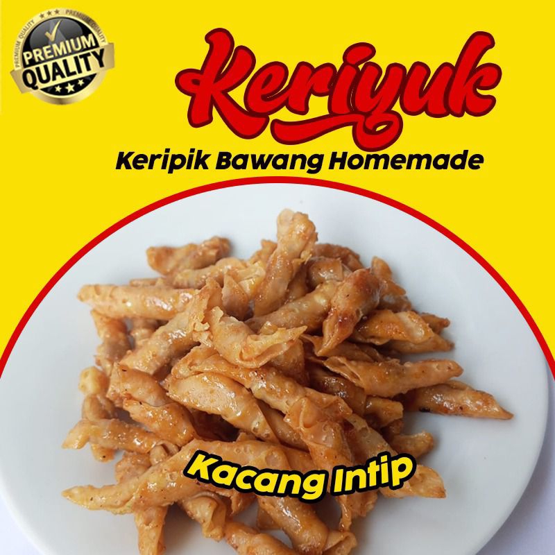 

Kacang intip | Keripik Keriyuk Homemade asli
