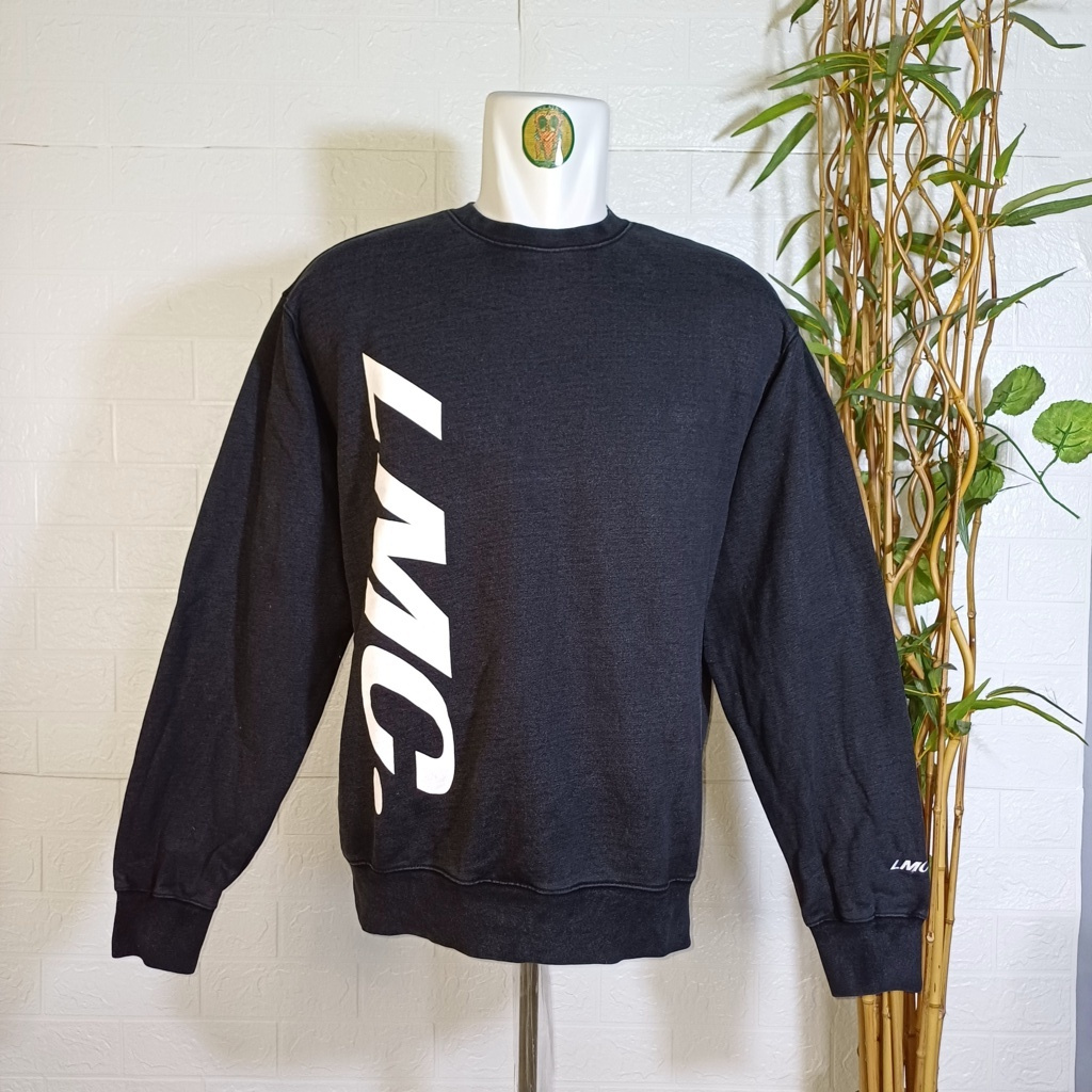 SWEATER CREWNECK LOST MANAGEMENT CITIES ( LMC), SIZE L (SECOND BRANDED) CN0220