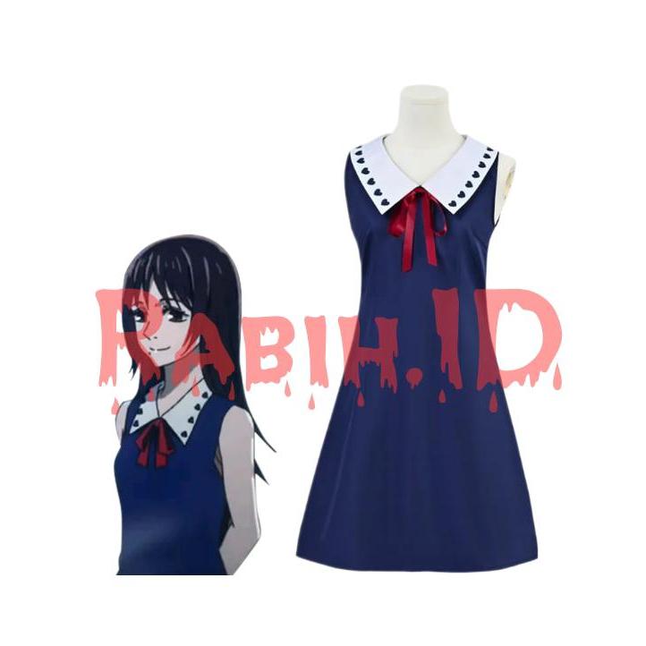 Rika Jujutsu Kaisen Karakter Kartun Costume Wanita Cosplay