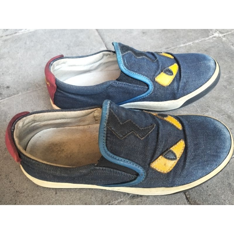 sepatu anak sneaker slip on Fendi 33 second