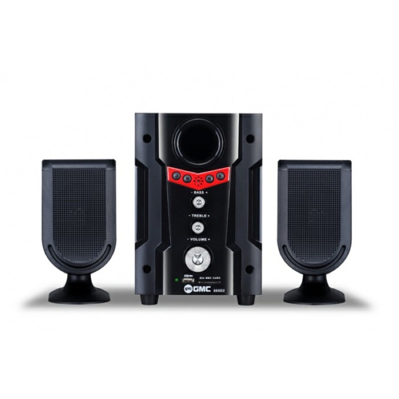 Speaker Aktif Bluetooth Multimedia GMC BM-888 D2 888D2 BT
