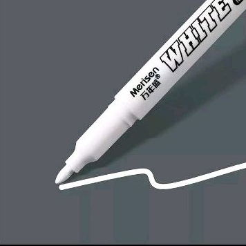 

spidol putih pemanen anti air penanda titik besi, kayu plastik