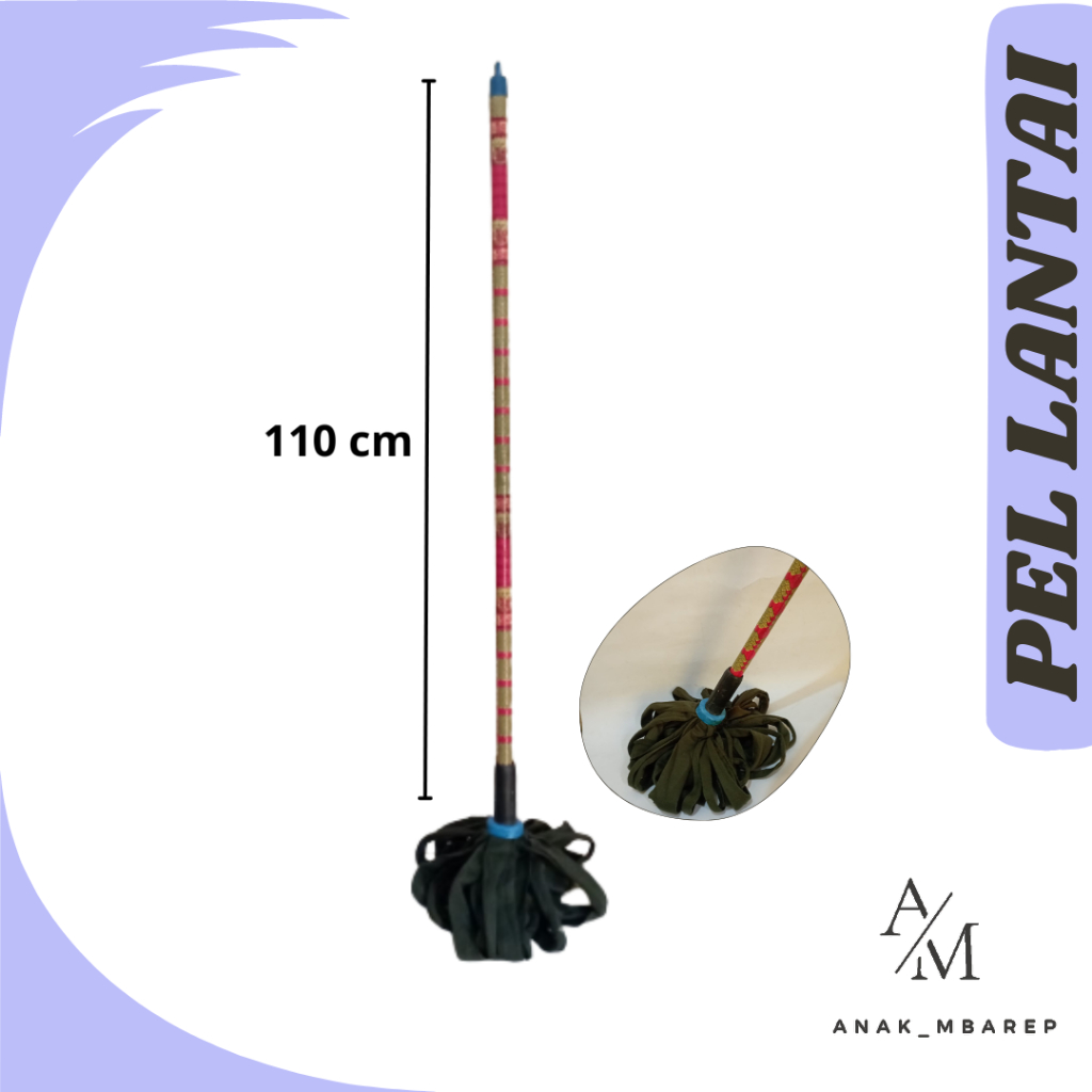 ALAT PEL LANTAI TANPA PERAS TANGAN / PEL LANTAI PUTAR / PEL PUTAR / PEL PELINTIR / KAIN PEL