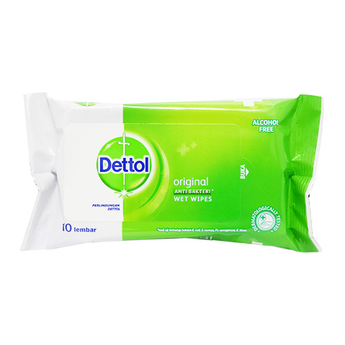 DETTOL TISSUE BASAH 50 LEMBAR TISUE TISU BASAH WET WIPES