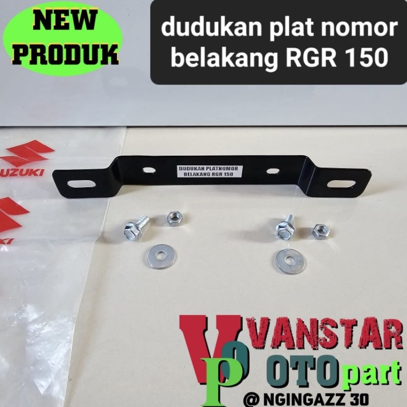breket plat nomer belakang RGR JUMBO CRYSTAL SPRINTER RGR 150