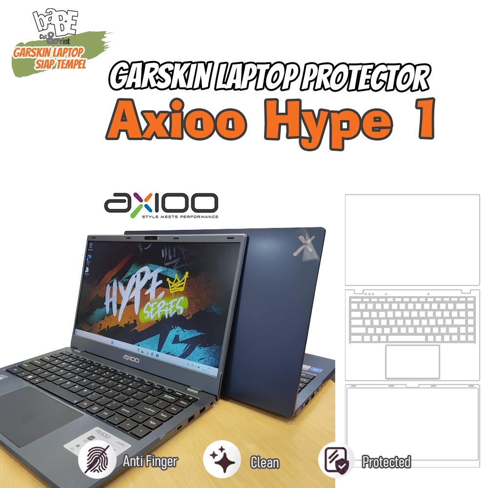 Garskin Laptop  Axioo Hype 1 |  Skin Laptop Axioo Hype 1 | Stiker Laptop