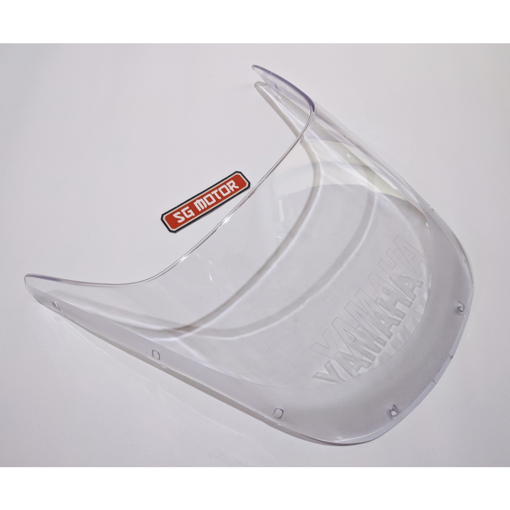 VISOR BATOK DEPAN RXZ LAMA. VISOR KRODONG YAMAHA RXZ MILE WARNA PUTIH BENING